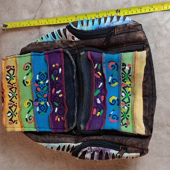 Colorful Embroidered Backpack - Picture 13 of 14
